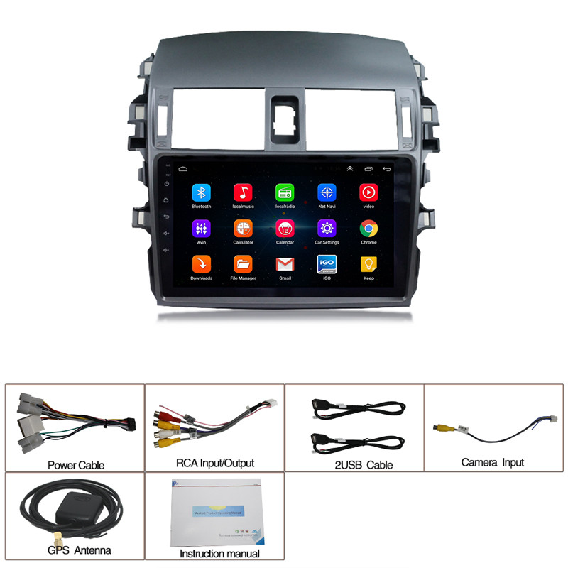 Verso Android Car Stereo For Toyota Corolla 2008-2013 Screen Android Car 32GB