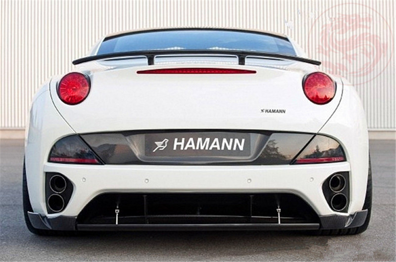 For Ferrari California Carbon Fiber Body Kit California Upgraded for Hamann-style Front Shovel Rear Diffuser Spoiler