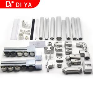 Quality Lean Pipe Aluminum Lean Tube For Warehouse Trolley Cart wholesale