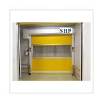 High Speed SS304 Cleanroom Door Thermal Insulation PVC Door
