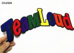 Durable Chenille Embroidery Iron On Patches Slogan Word Used In Hoodies
