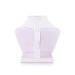 Leather Mannequin Necklace Bust Display Stand Fashion Designed For Chains