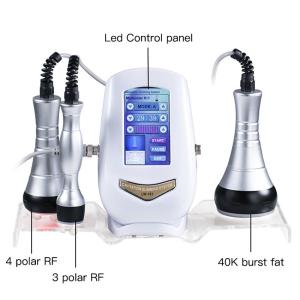 Quality Portable Rf Tripolar Cavitation Body Slimming Machine Ultrasound Fat Burning wholesale