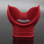 Transparent Blue Red Silicone Scuba Diving Mouthpiece Regulator