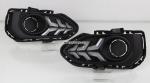 Honda Fit Jazz DRL LED Daytime driving turn signal Fog Lights