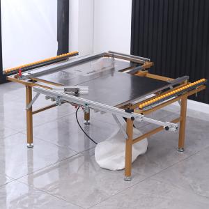 Quality Bamboo Floor Portable Small Sliding Table Saw Linear Rail Table Saw OEM wholesale
