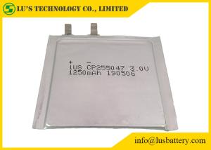 Quality CP255047 3.0V 1200mah Ultra Thin Lithium Battery wholesale