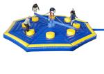 Active Game Inflatable Wipeout Sweeper Game , Inflatable Outdoor Blow Up Toys