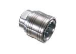 BSPP 0.75 Inch Stainless Steel Hydraulic Couplings