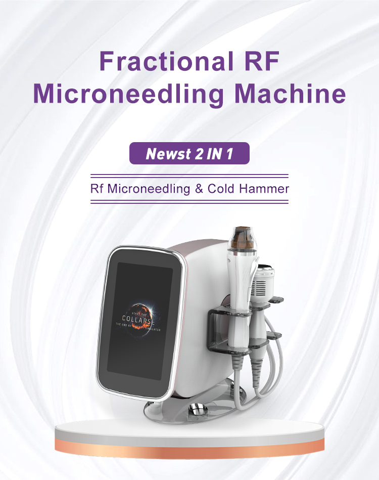 Portable Acne Scarring Removal Fractional Micro Needle Beauty Equipment Rf Microneedling Machine Skin Tightening