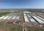 Fast Build Steel Structure Hog House / Hog Shed Customized