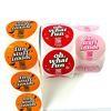 Quality Printed Waterproof Logo Packaging Labels Waterproof Roll Vinyl Stickers Printing Stickers wholesale