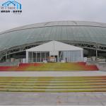 Large Outdoor Exhibition Tents , Fire Retardant Permanent Event Tent 20x30