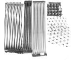 High Tensile HDPE Uniaxial Geogrid For Road Stabilization