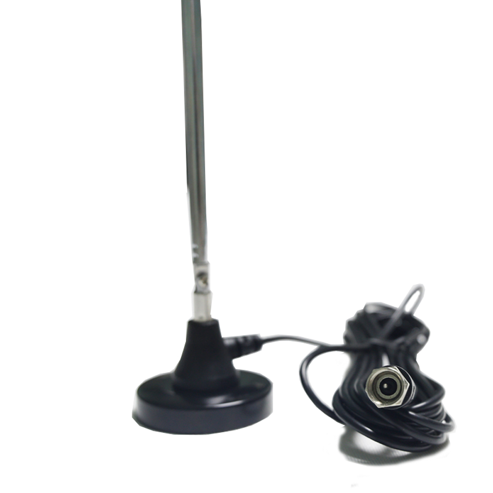 High Power Magnetic Dual Band HF Telescopic Long Range VHF Wireless Universal Car Antenna