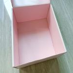 Custom Order Pink Cardboard Paper Postal Boxes for Environmentally Friendly