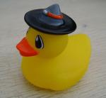 5cm Length Mini Yellow Cute Rubber Ducks , Bathroom Rubber Ducks Phthalates Free