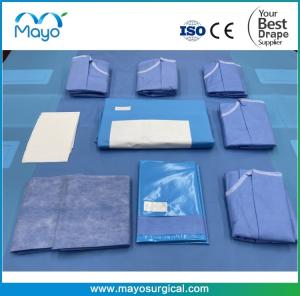 Quality Sterile Disposable Surgical Lithotomy Drape Pack Medical Consumable wholesale