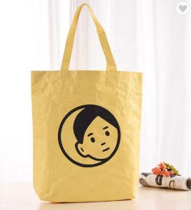 Quality CMYK Color Recyclable Tyvek Washable Paper Bag wholesale