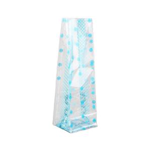 Quality Clear Packing Plastic BOPP Block Bottom Bags For Food Customized Logo wholesale