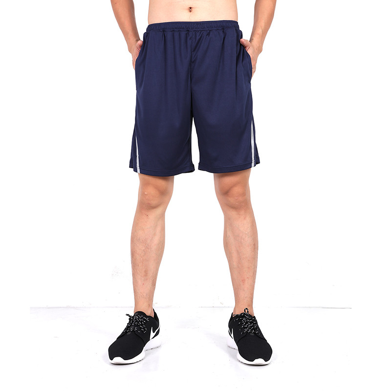 Solid Color 140gsm Fabric Mens Jogging Shorts Men'S Full Elastic Waist Shorts