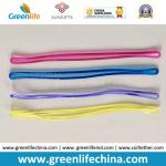 Hot Sales Light Blue 2.5x150mm Travel Tag Partner PVC Strap Loops