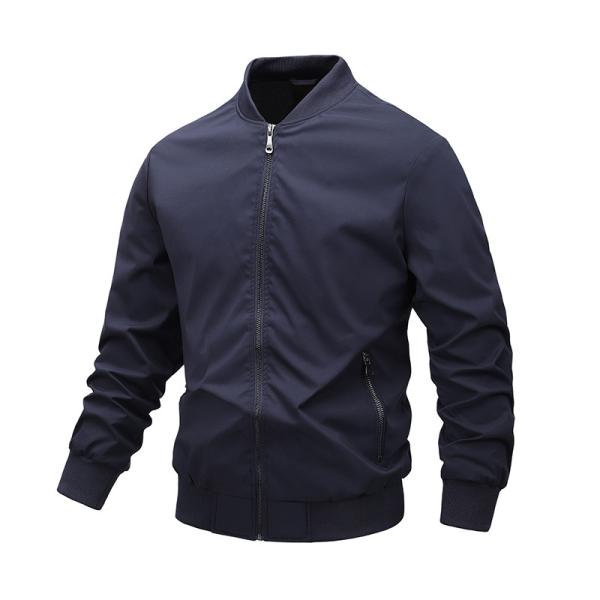 Oem Factory Manufacturer Custom Logo Windbreaker Spring Fall Full Zip Outwear