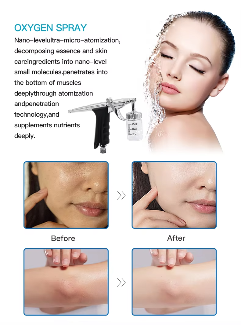 14 In 1 Ultrasonic Scrubber RF Bio Facial Cleaning Hydrodermabrasion Machine