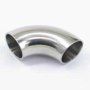China Seamless Welded SS Pipe Fittings 316L Elbow Connection Customized Size on sale