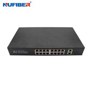 Quality 10 / 100M Active 16 Ports POE Ethernet Switch 48V POE Powered Switch wholesale