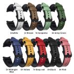 Silicone Leather Watch Bands Designer Smart for Samsung Galaxy Watch 4 100% QC
