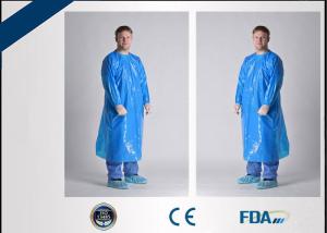 Quality Sterile / Non Sterile Disposable Protective Wear , Waterproof Disposable Hospital Gowns wholesale