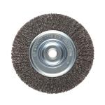 Practical Polishing Wheel Brushes , Wood Polishing Round Wire Cup Brush