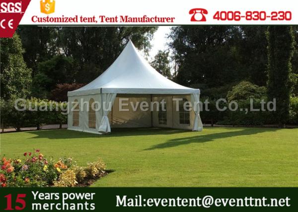 Used Outdoor Tent With Aluminum Profile , Commercial Gazebo Heavy Duty White