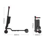 Lightweight Powerful Electric Scooter 250W Li Ion Battery 100KG Max Load