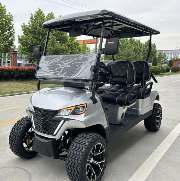 CE Approved 72V 4KW AC System 4 Seater Electric Golf Cart Street Legal EV Golf