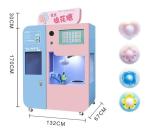 Automatic Cotton Making Candy Floss Machine Commercial Food Cotton Candy Vending