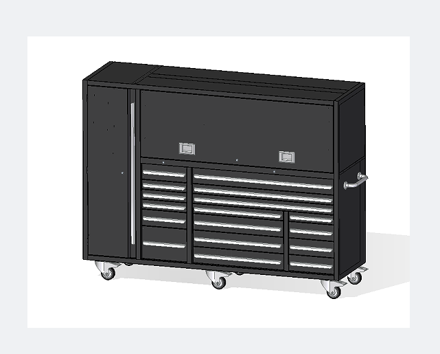 Upgrade Your Tool Organization with Heavy Duty Steel Tool Box and Trolley in Silver