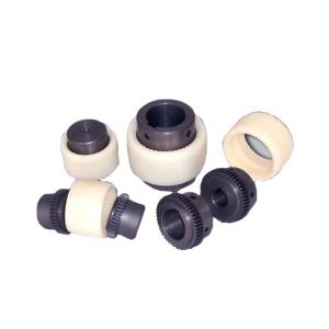 Quality 45# Steel Nylon Gear Type Flexible Coupling Black Color Blackening Treatment wholesale
