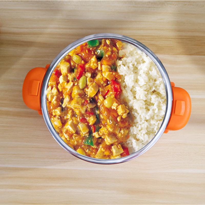 Different size bento lunch box stainless steel for food without handle