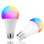 E27 E26 B22 9W Smart WIFI RGB LED Bulb Dimmable Aluminum Material