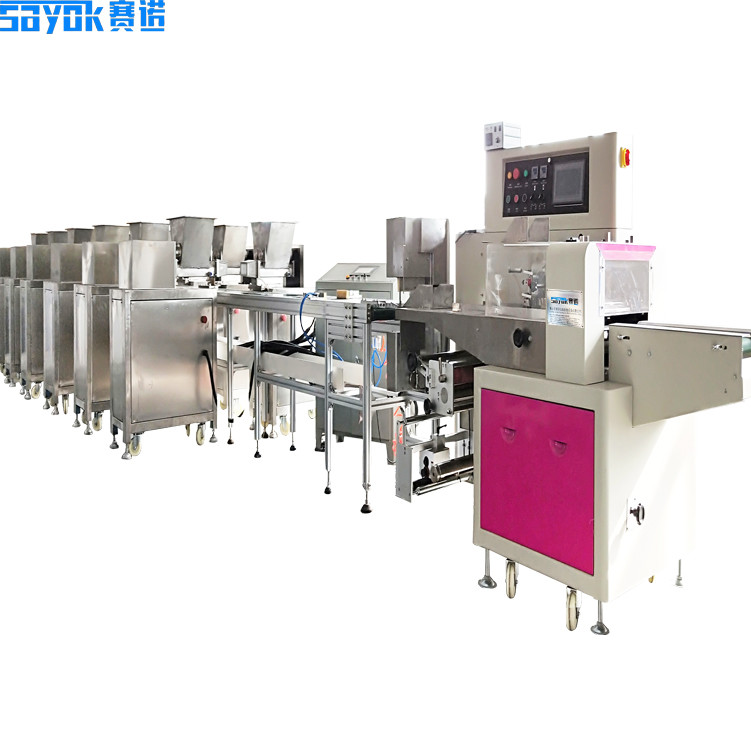 220V Automated Packing Machine Extruding Cutting Sealing Plugging Mud