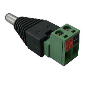 Quality 2.1mm Screw DC Male Plug CCTV Cable Accessories Camera Terminal 12V Low Voltage Power Limited wholesale