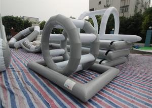 Quality Grey Inflatable Rolling Ball Water Park Equipment For Adult / Child wholesale