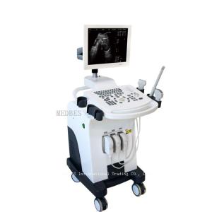 Quality 2D Clinic Trolley Medical Diagnosis Equipment Ultrasound Scanner wholesale