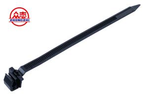 Quality Professional Automotive Cable Ties / Soft Plastic Tie Wraps Lock Easy Insertion wholesale