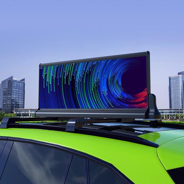 Programmable Taxi Roof LED Display 3G 4G WIFI Outdoor P2.5 Car Roof Top
