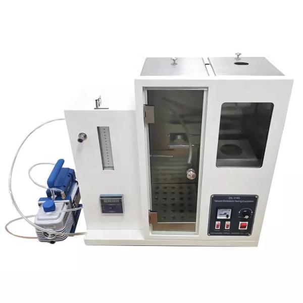 Cheap ASTM D1160 Petroleum Vacuum Distillation Tester / Oil Analysis Equipment for sale