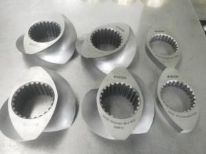 Quality 70MC Extruder Machine Parts Screw Element HIP Alloy Material SAM10 HRC 58-60 wholesale