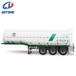 50000L Fuel Oil Carrier Semi Truck Trailer 3 Axle Chemical Liquid Aluminium Oil